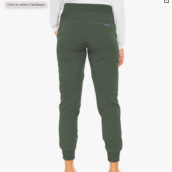 Jenny Yoga Waist Jogger Pant by Med Couture (Scrub pants) - Picture 2 of 5